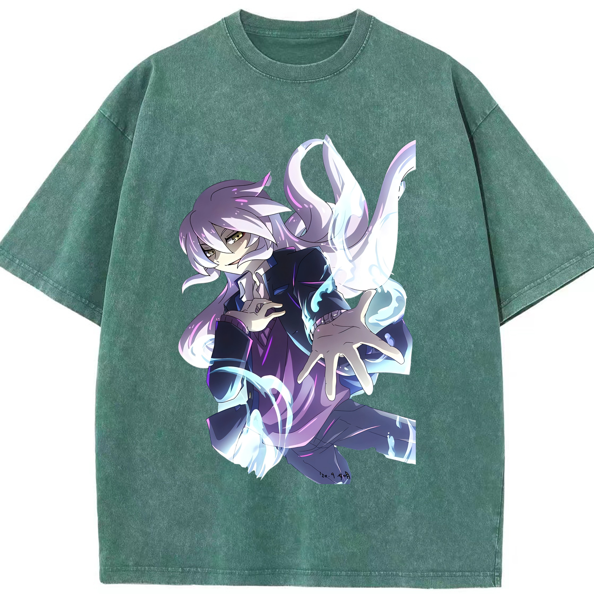 （画像用） 妖怪ウォッチ Yo-kai Watch 綿100% ヴィンテージ風 半袖Tシャツ（フロントプリント）